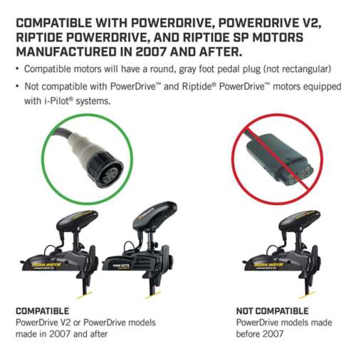 Minn Kota PowerDrive Riptide Corded Foot Pedal