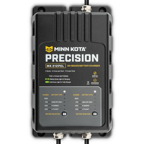 Minn Kota On-Board Precision 2 Bank 6 Amp Charger