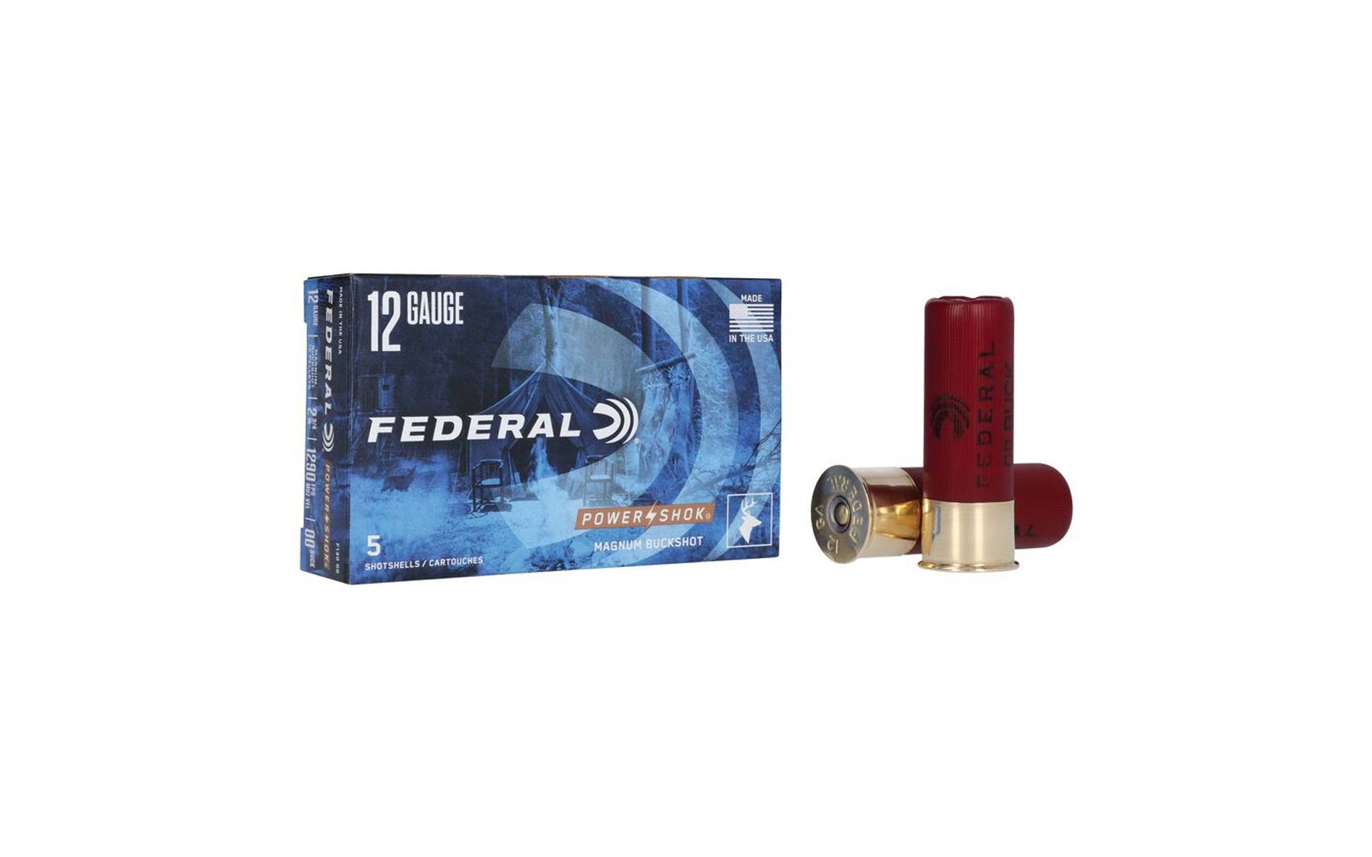 Federal Power-Shok Rifled Slug 12 Gauge Shotshells