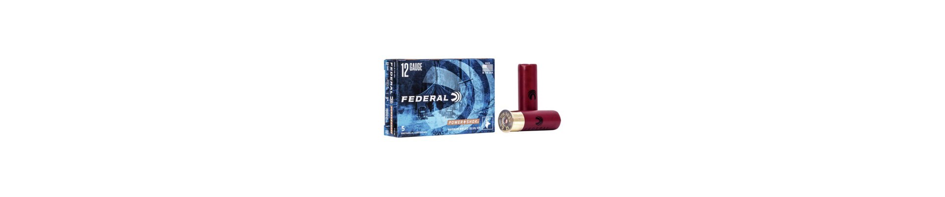 Federal Power-Shok Rifled Slug 12 Gauge Shotshells