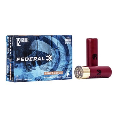 Federal Power-Shok Rifled Slug 12 Gauge Shotshells