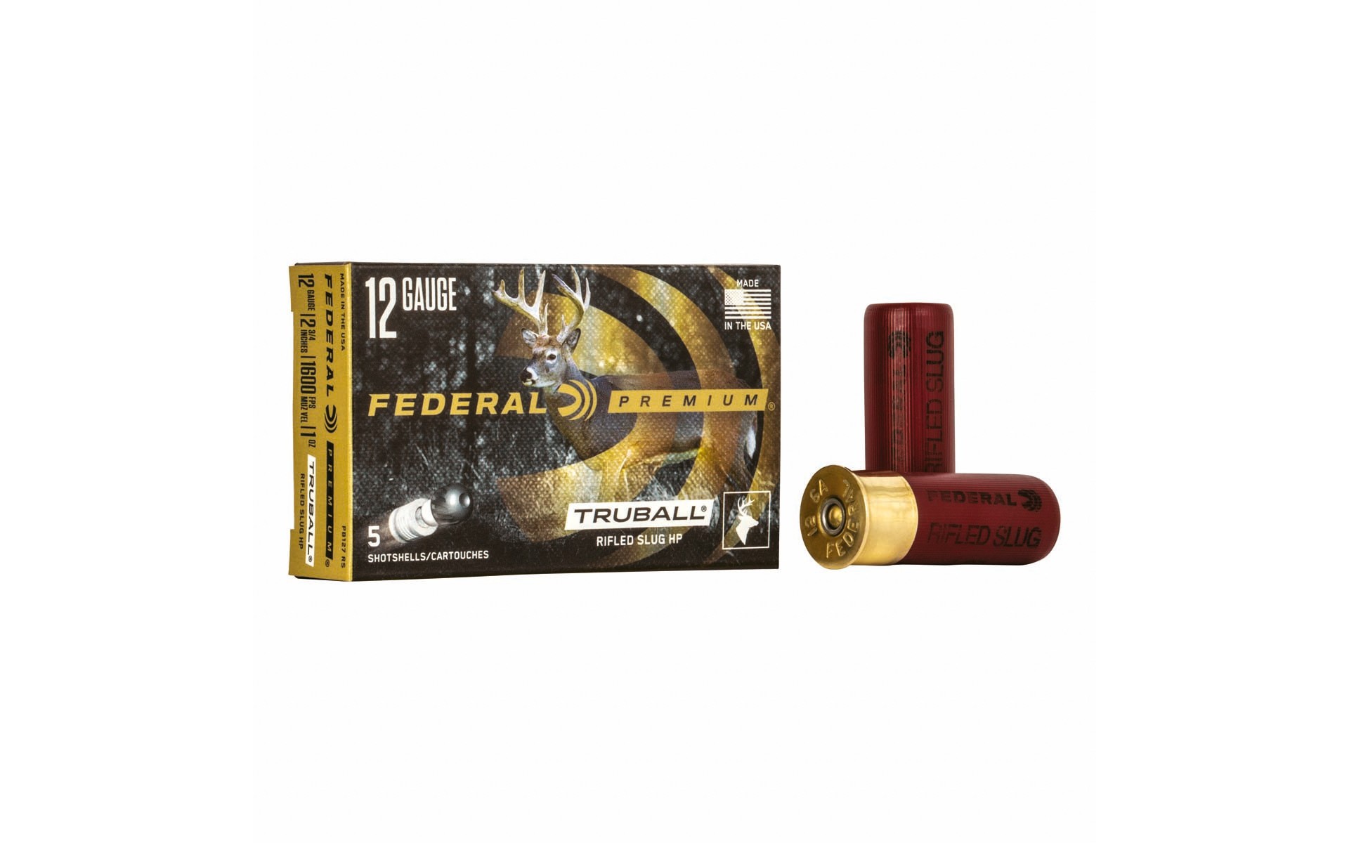 Federal Power-Shok Rifled Slug 12 Gauge Shotshells