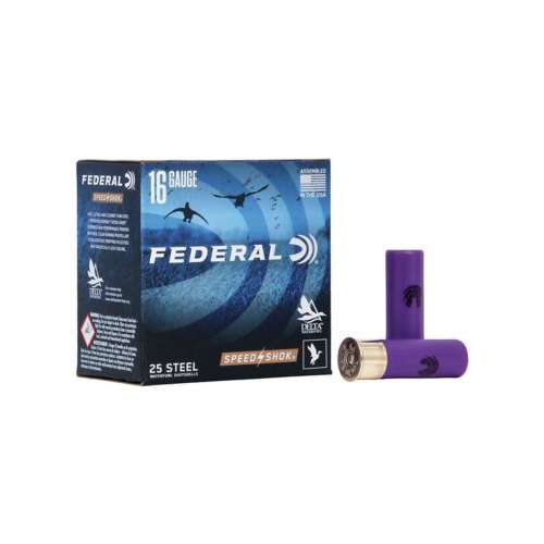 Federal Speed Shok Steel 16 Gauge Shotshells