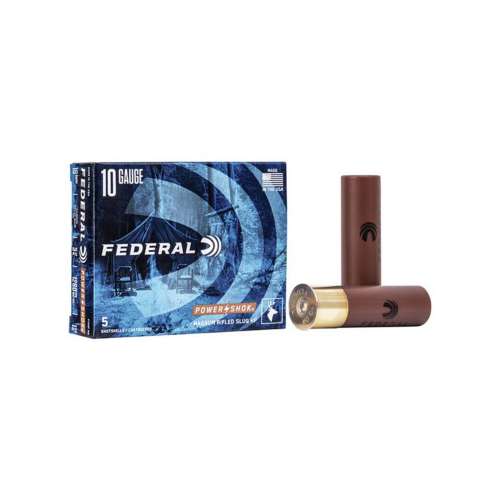 Federal Power-Shok Rifled Slug 10 Gauge Shotshells