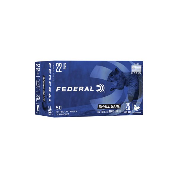 FEDERAL Small Game #12 Lead Bird Shot Rimfire Ammunition