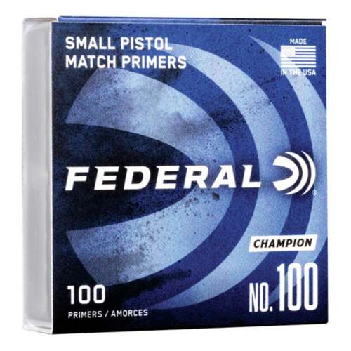 Federal Champion Small Pistol 100 Champion Primer Sleeve 100 ct.