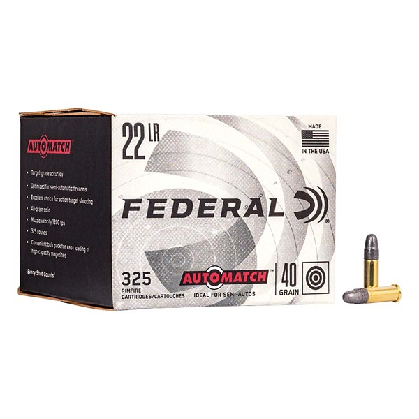 FEDERAL AutoMatch Rimfire Ammunition
