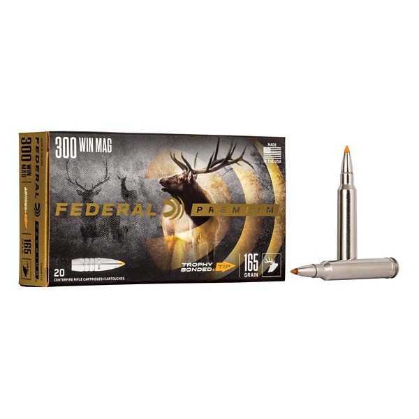 FEDERAL Premium Trophy Bonded Tip Rifle Ammunition