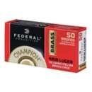 Federal Champion Brass FMJ Pistol Ammunition 50 Round Box