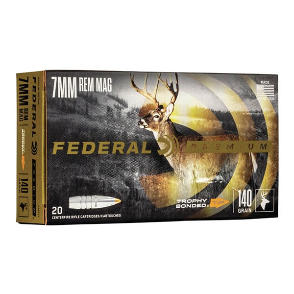 FEDERAL Trophy Bonded Tip Rifle Ammunition