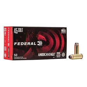Federal American Eagle JSP Pistol Ammunition 50 Round Box