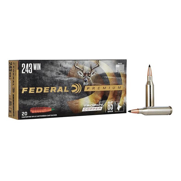 FEDERAL Premium Trophy Copper Rifle Ammunition