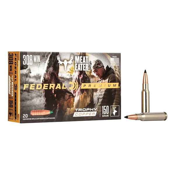 FEDERAL Trophy Copper Rifle Ammunition