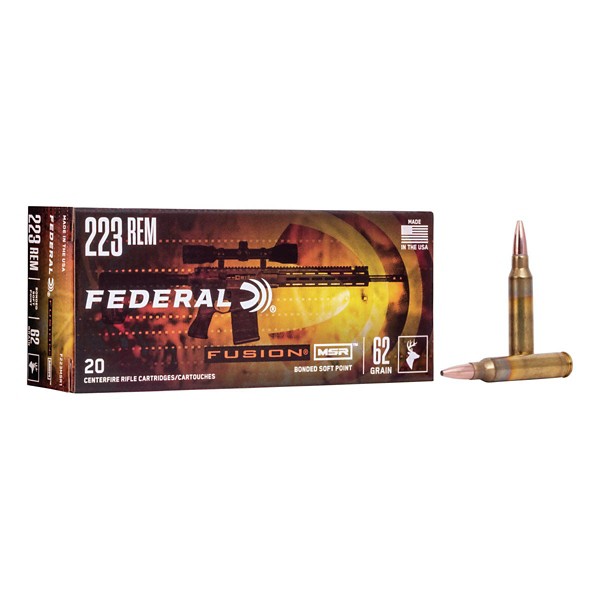 FEDERAL Fusion MSR Rifle Ammunition