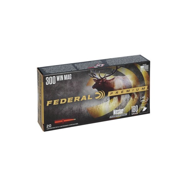 FEDERAL Premium Nosler Partition Rifle Ammunition