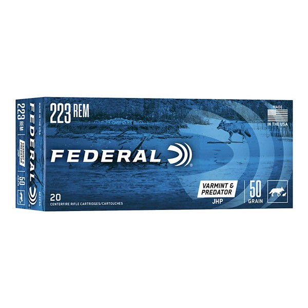 FEDERAL Varmint & Predator Rifle Ammunition