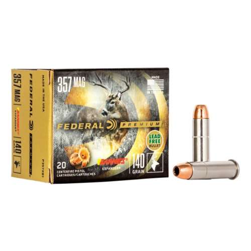 Federal Premium Barnes Expander Handgun Hunting Ammunition 20 Round Box