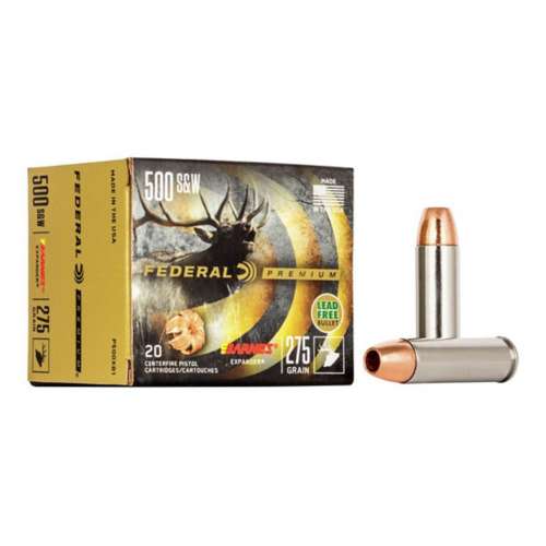 Federal Premium Barnes Expander Handgun Hunting Ammunition 20 Round Box