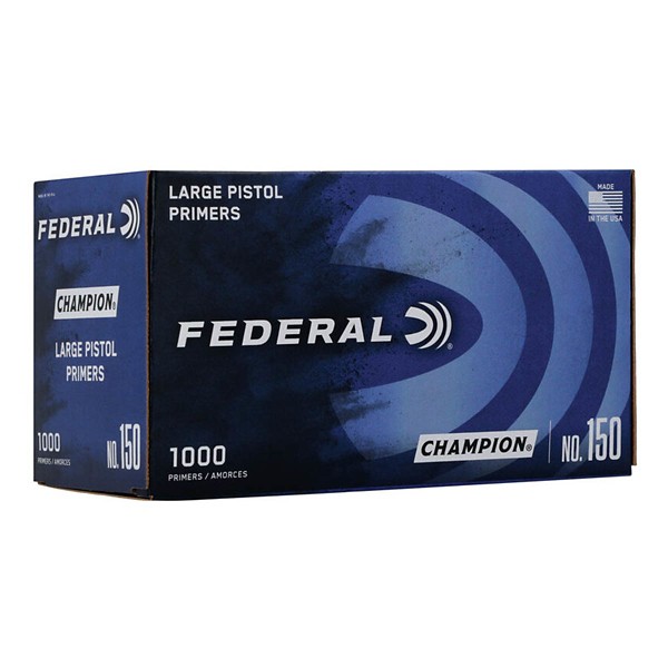 FEDERAL Champion Large Pistol 150 Champion Primer Brick