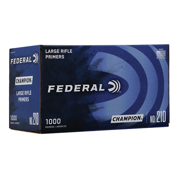 FEDERAL Champion Large Rifle 210 Champion Primer Brick