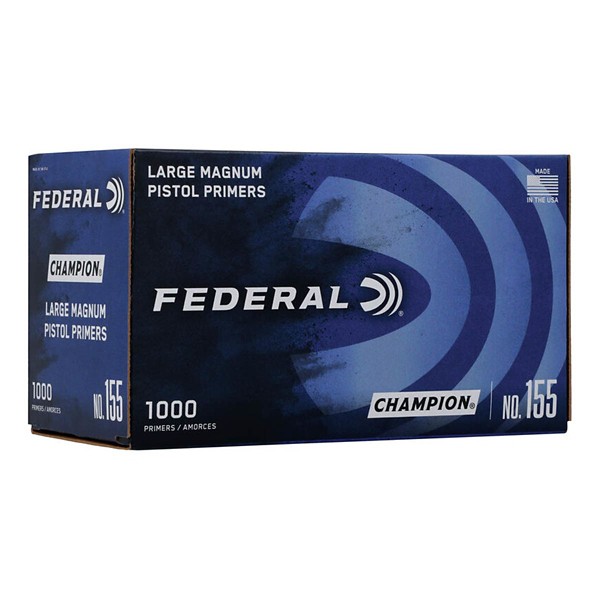 FEDERAL Champion Large Magnum Pistol .155 Primer Brick