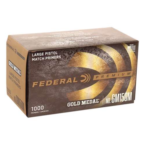 Federal Premium Gold Medal Large Pistol Match .150 Primer Brick