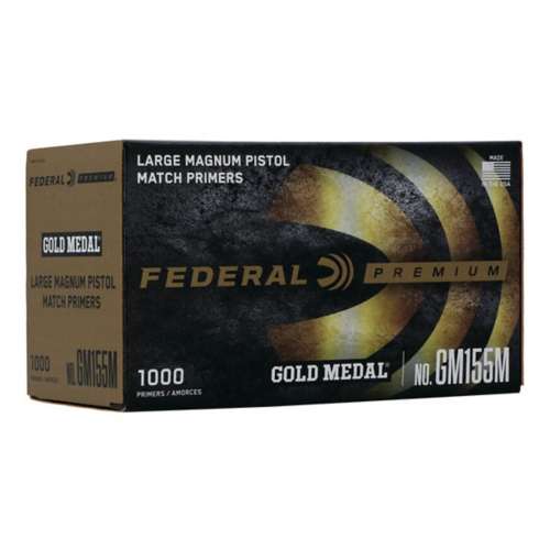 Federal Premium Gold Medal Large Magnum Pistol Match .155 Primer Brick