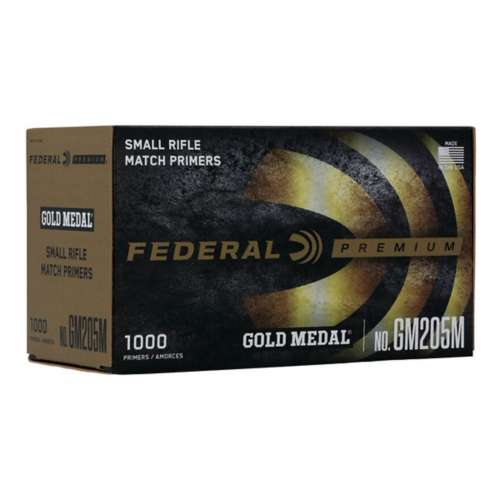 Federal Premium Gold Medal Small Rifle Match .205 Primer Brick