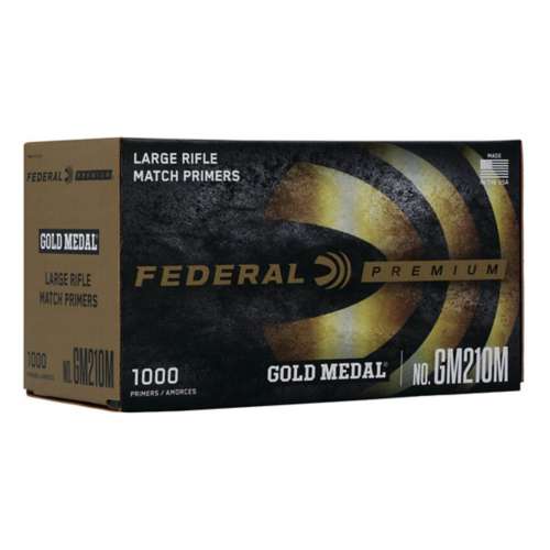 Federal Premium Gold Medal Large Rifle Match .210 Primer Brick