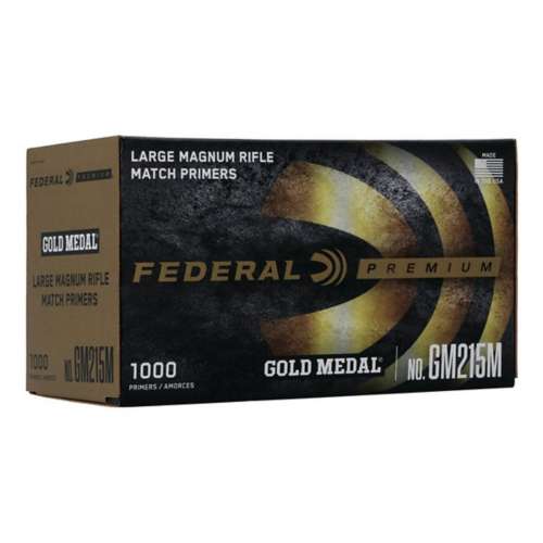Federal Premium Gold Medal Large Rifle Match .215 Primer Brick
