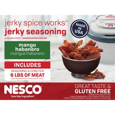NESCO Mango Habanero Jerky Seasoning
