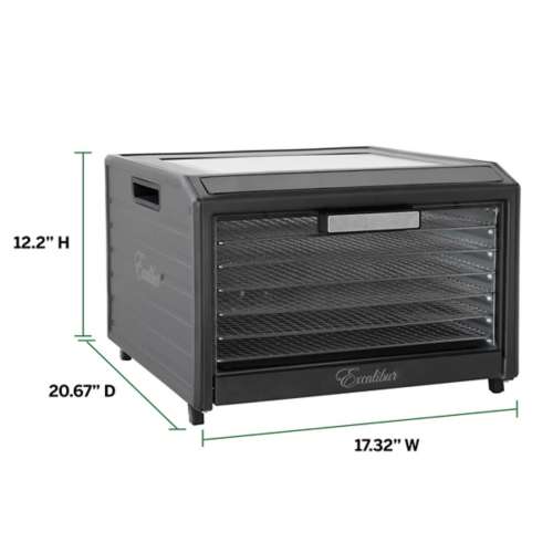 Excalibur 10 Tray Performance Digital Dehydrator, in Stainless