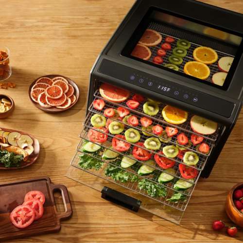 Excalibur 6 Tray Performance Digital Dehydrator in Stainless Steel