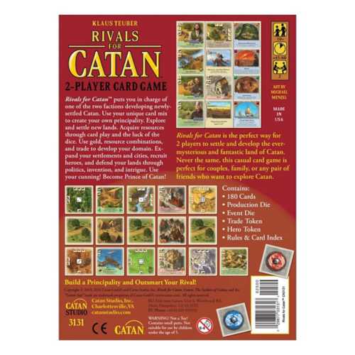 The Rivals For Catan 2 Player Card Game Scheels Com