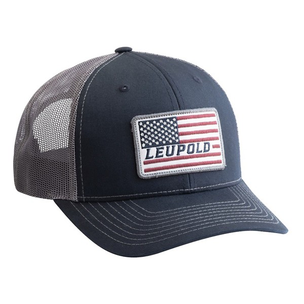 LEUPOLD Men's  Flag Trucker Hunting Adjustable Hat