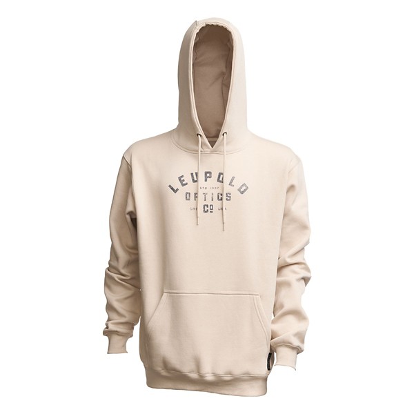 LEUPOLD Men's  Distressed Text Hunting Hoodie