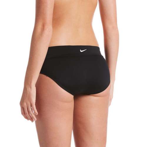 Nike Swim Women's Cut-Out High-Waisted Bikini Bottoms. Nike SI