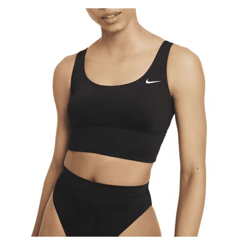 Women's features Nike Scoop Neck Essential Swim Bikini Top