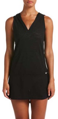 nike hooded dress cover up