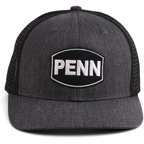 PENN Heather Grey Trucker Snapback Hat