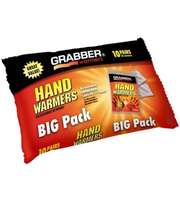 Grabber 7 Hour 10 Pack Hand Warmers