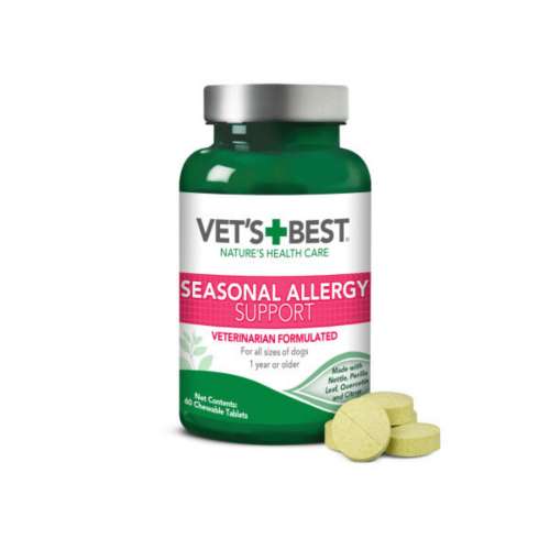 Vet's Best Seasonal Allergy Support Supplement 60 Ct
