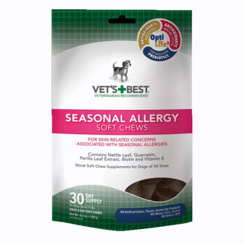 Vet's Best Seasonal Allergy Support Soft Chews 30 Ct
