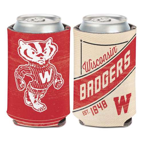 Wincraft Wisconsin Badgers Retro Can Cooler