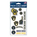 Wincraft Milwaukee Brewers Face Tattoo Sheet