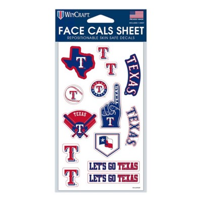  WinCraft MLB Texas Rangers Decal Multi Use Fan 3 Pack