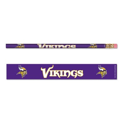 Wincraft Minnesota Vikings 6 Pack Pencils