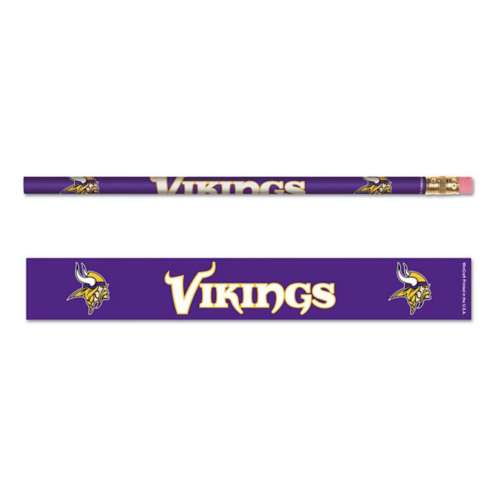 Wincraft Minnesota Vikings 6 Pack Pencils