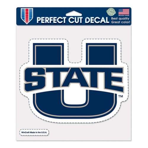 Wincraft Utah State Aggies 8X8 Perfect Cut Decal