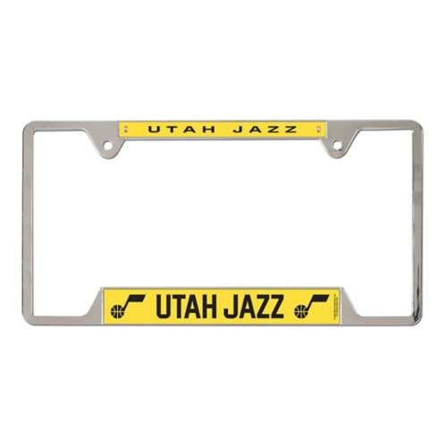 Wincraft Utah Jazz Logo Metal License Plate Frame
